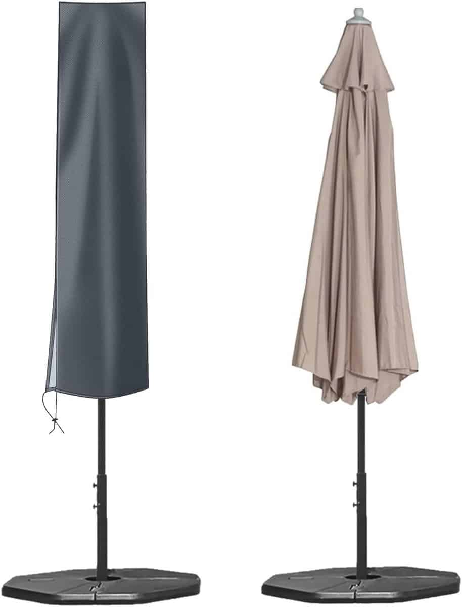 robuuste waterdichte parasolhoes voor tuinparasol 2 3 m, anti