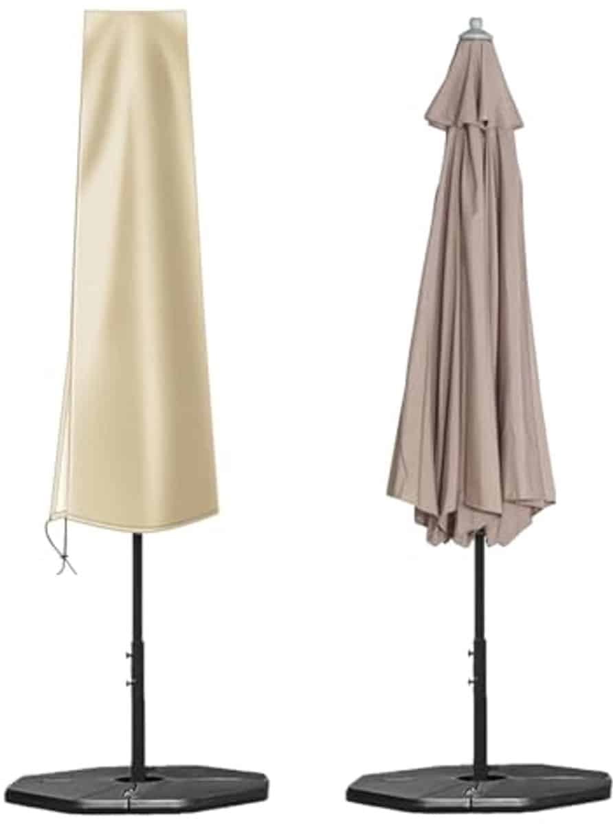 robuuste waterdichte parasolhoes voor tuinparasol Ø 200 cm