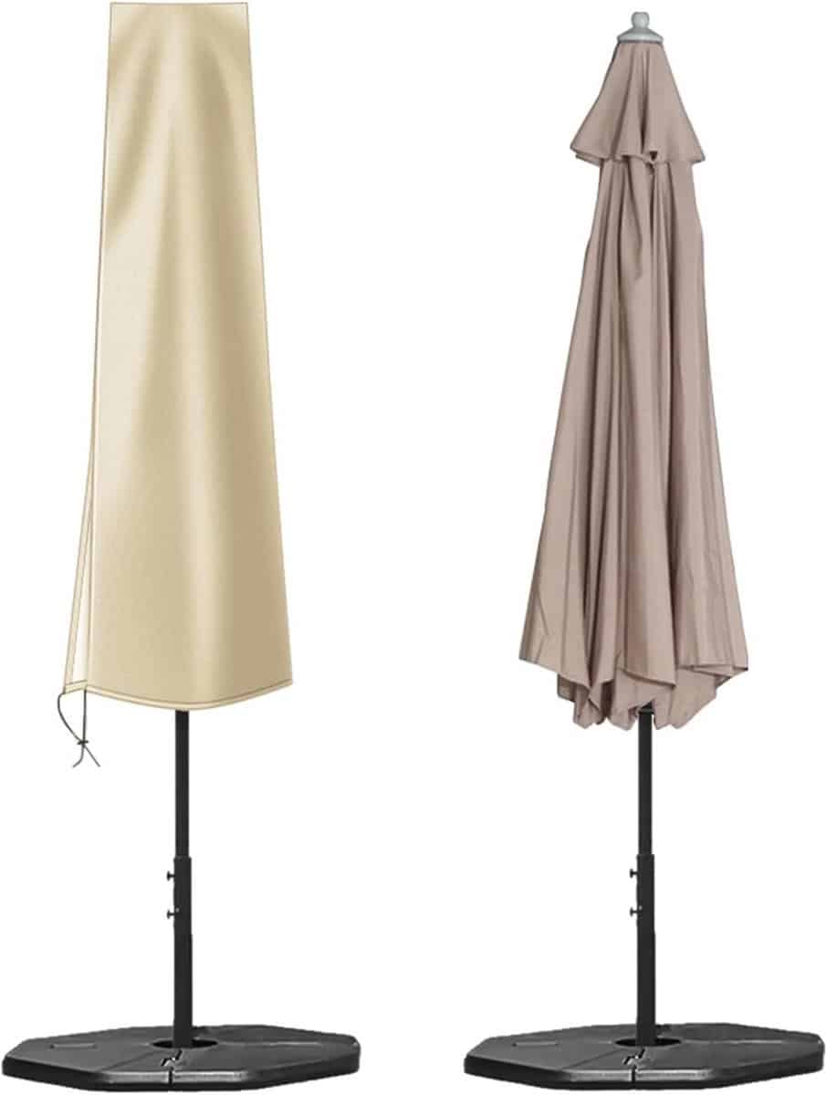 robuuste waterdichte parasolhoes voor tuinparasol Ø 200 cm