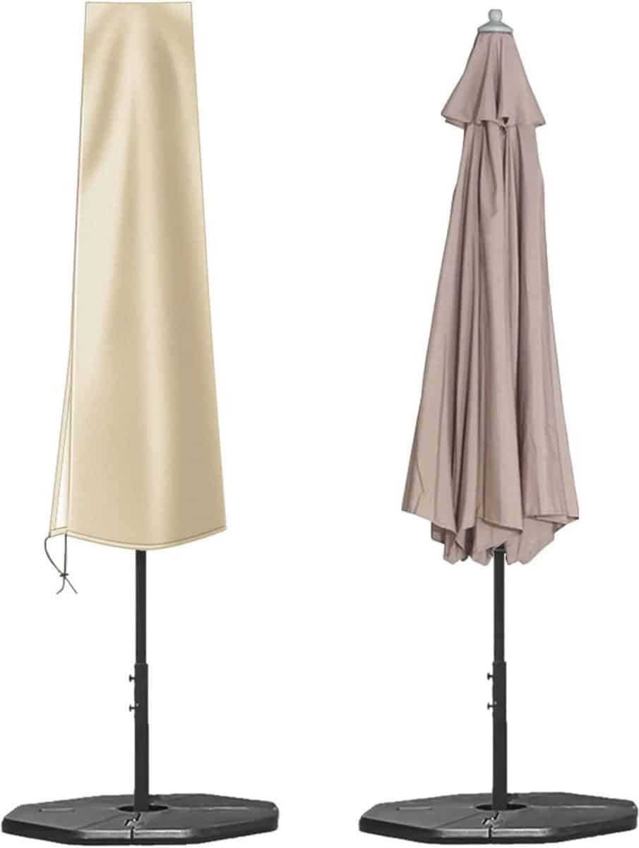 robuuste waterdichte parasolhoes voor tuinparasol Ø 200 cm