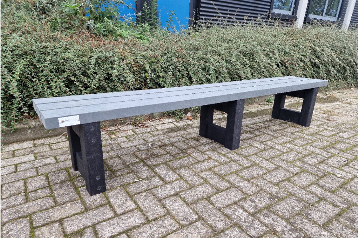 rockwood® zitbank lifelong zwaar kunststof (85kg) sand beige