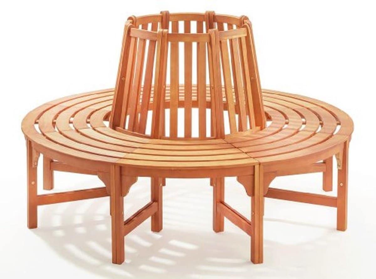 Ronde Boombank – Tuinbanken van Hout in Verschillende Maten (360°)