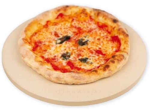 Ronde Cordieriet Pizzasteen 30,5 cm voor Oven en BBQ