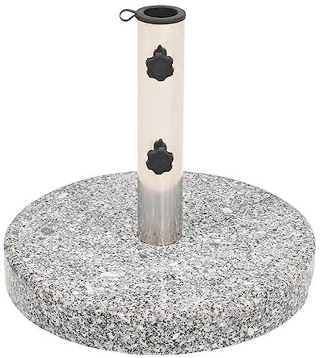 ronde granieten parasolvoet 20kg stable umbrella holder voor tuin