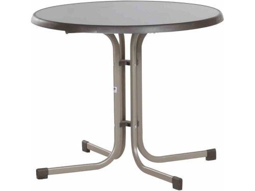 Ronde Klaptafel Ø86 cm met Duurzaam Mecalit Pro Tafelblad