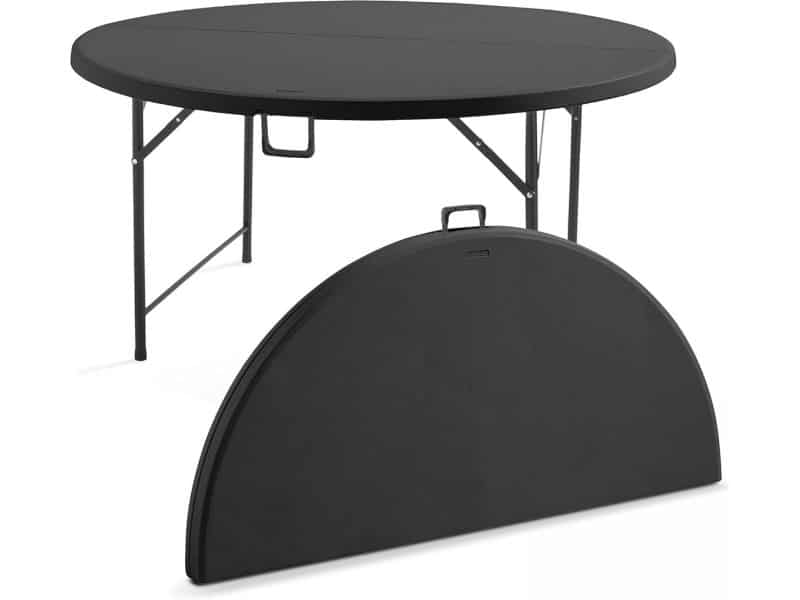 Ronde klaptafel voor 8 personen - Ideaal voor evenementen en