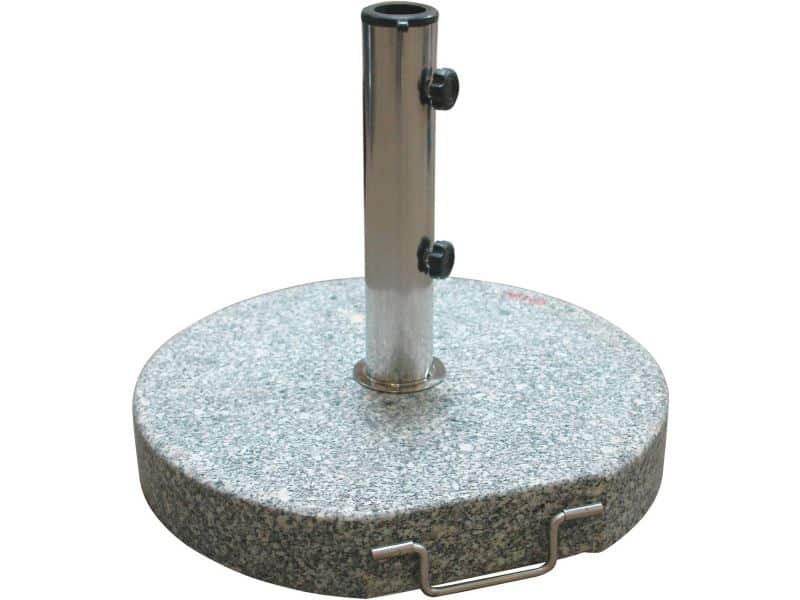 Ronde parasolvoet Ø 45 cm - 30 kg granietgrijs