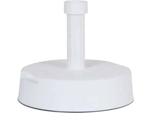 Ronde Parasolvoet Wit - 20 kg Beton en Kunststof