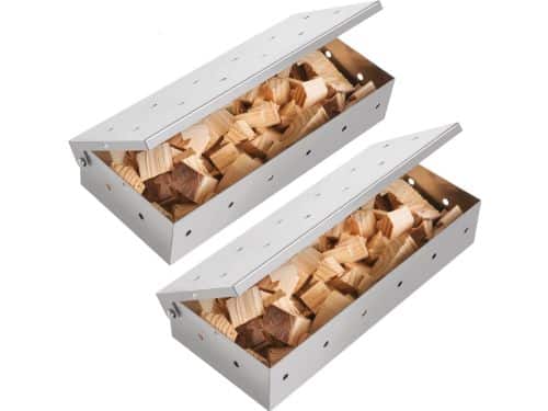 Rookdoos 2-pack voor rokerige BBQ smaak - Geschikt voor Gas