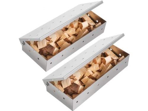 Rookdoos 2-pack voor rokerige BBQ smaak - Geschikt voor Gas