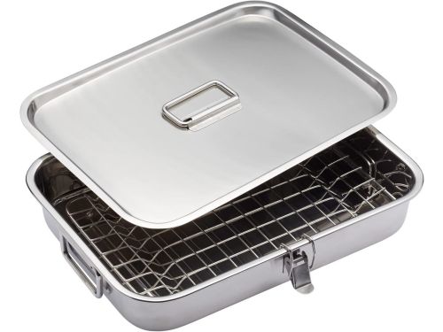 Rookpan voor Vlees Vis en Groenten RVS