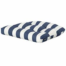 rotankussen 46x46cm roma graphite blue