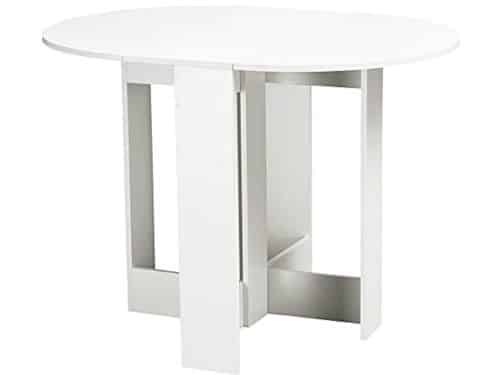 Ruimtebesparende Klaptafel voor Eetkamer - Wit 104 x 76 cm