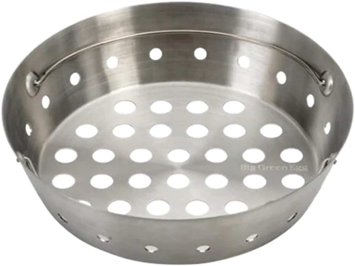 rvs as en houtskool schep voor keramische bbq