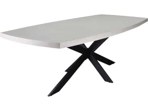 Salo dining tuintafel 240x110xH77 cm polystone antraciet