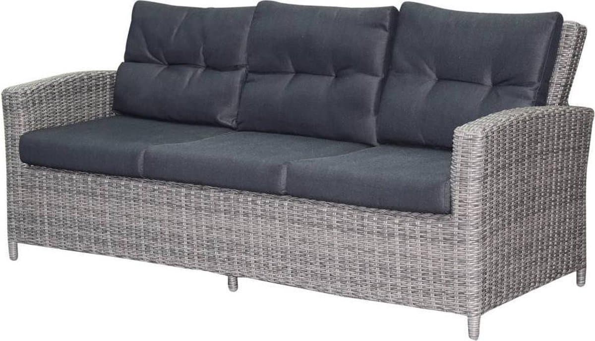 san marino 3 zitsbank grijs