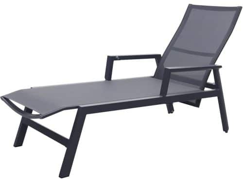 Santa ligbed - Zwart - Hoge instap