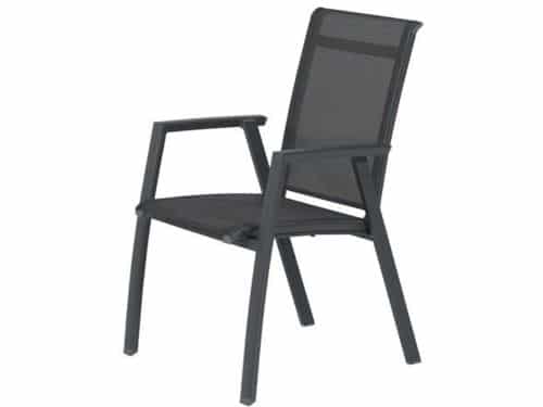 Santana dining tuinstoel - donker grijs
