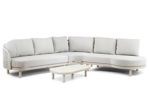 Santika Nanda hoek loungeset 4-delig