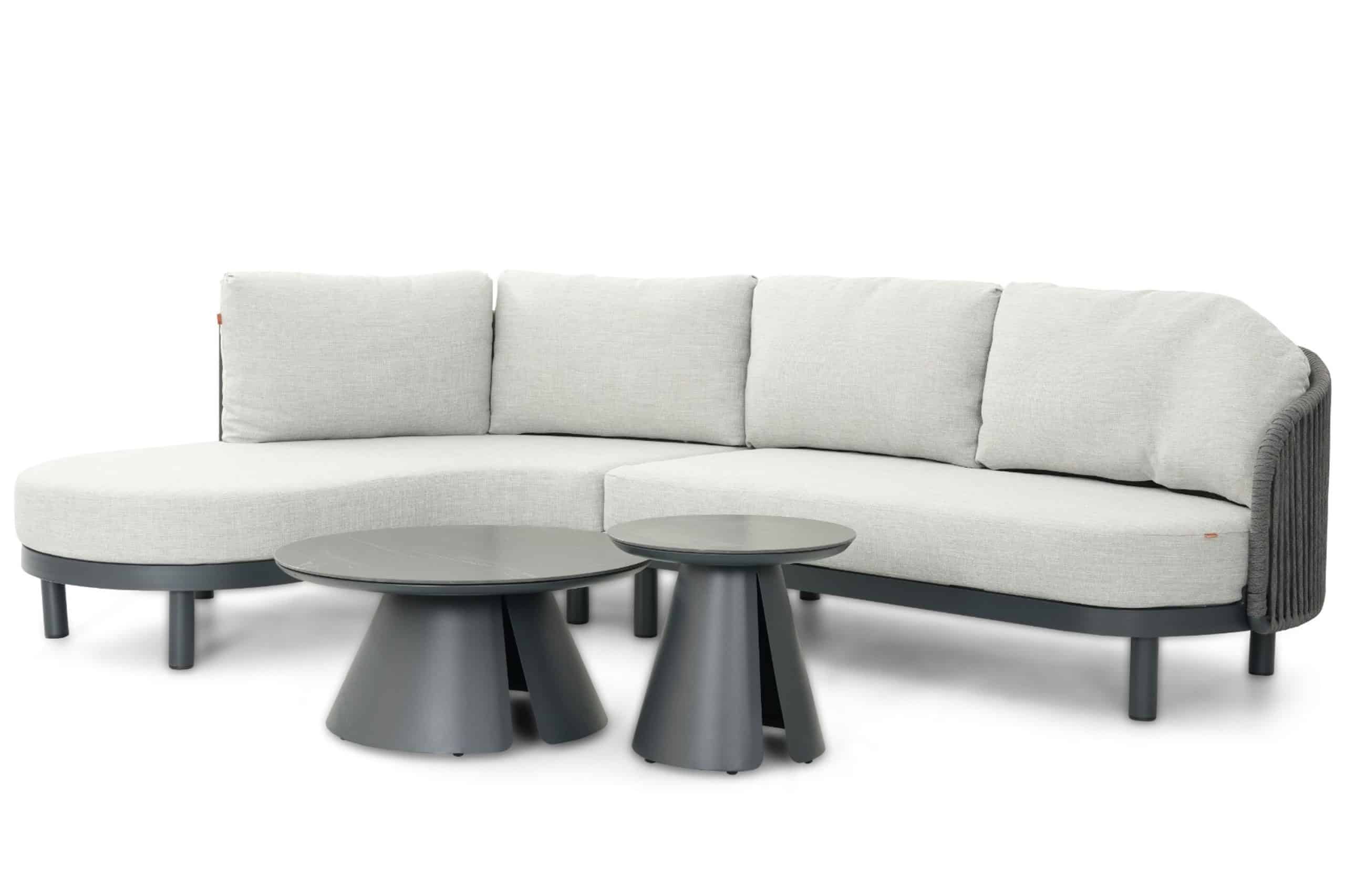 santika nanda/cayora 50/80 cm hoek loungeset 4 delig