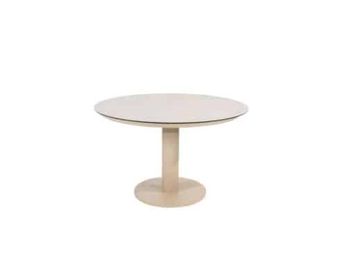 Sarah dining tafel latte printed keramiek rond dia. 120 cm Taste - Taste