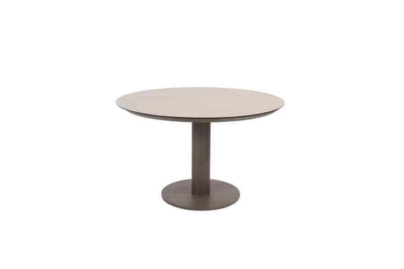sarah dining tafel terre printed keramiek rond dia. 120 cm taste taste