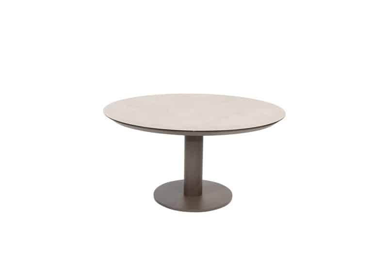 sarah low dining tafel terre printed keramiek rond dia. 130 cm taste taste