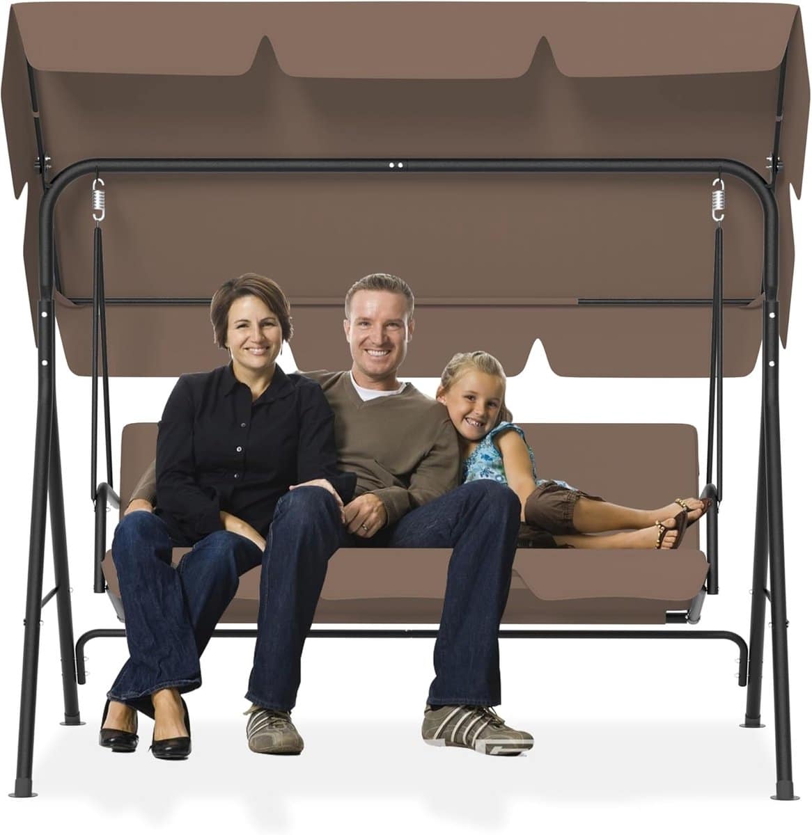 schommelbank 3 persoons loungeset tuinmeubels buitenleven