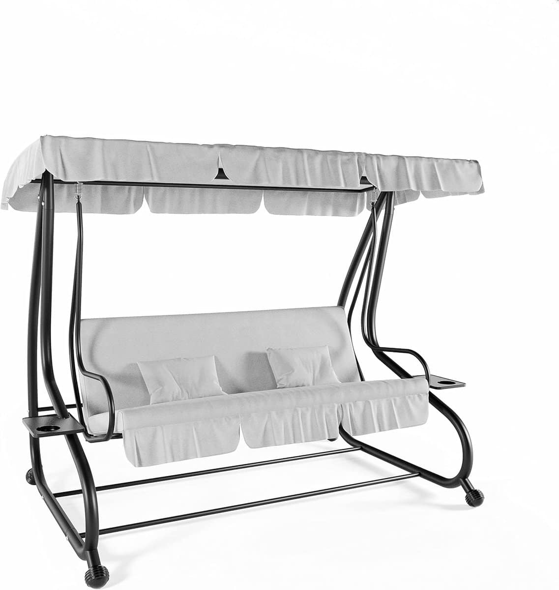 schommelbank 3 persoons loungeset tuinmeubels buitenplek