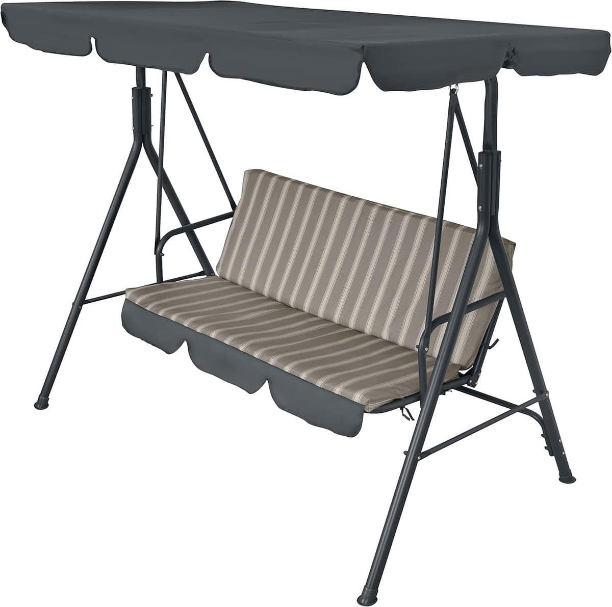 schommelbank 3 persoons loungeset tuinmeubels loungecomfort