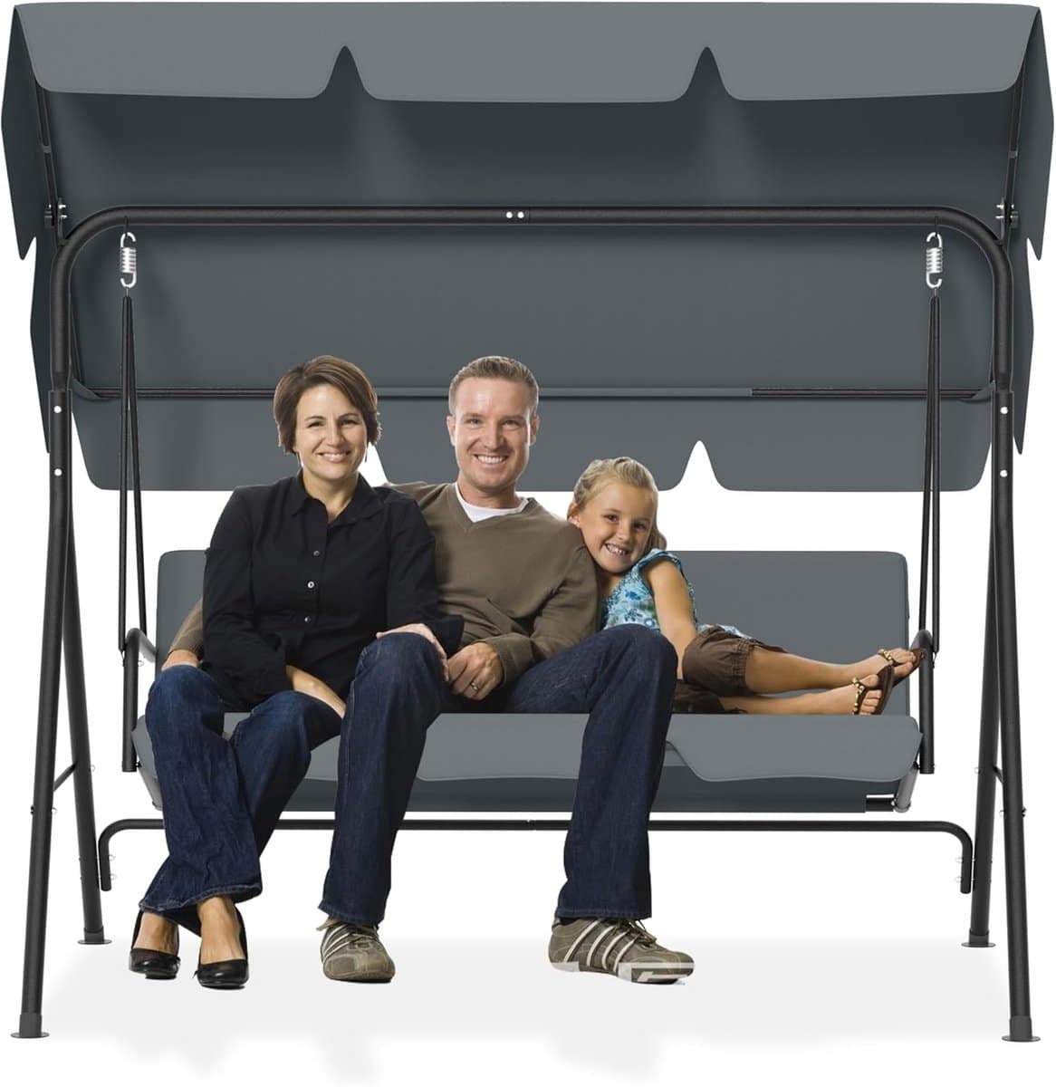 schommelbank tuin ligstoel buiten ontspannen zomer verstelbaar