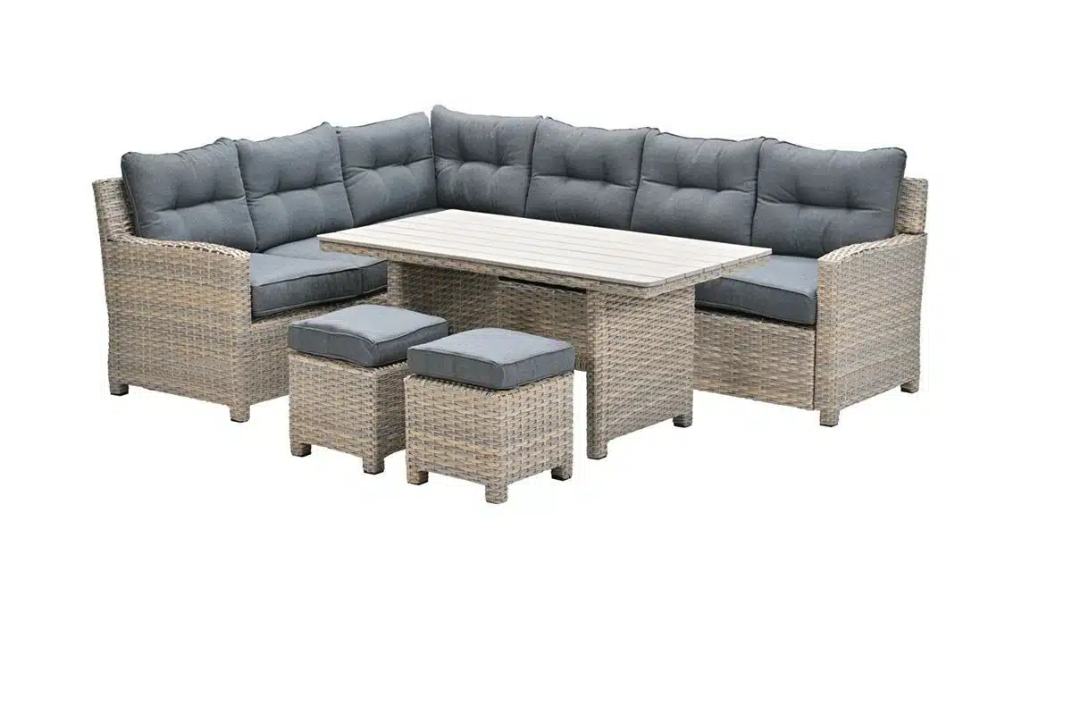 seagull l/d set 5 dlg links vint.w l shape/r.bl/ l.teak vw