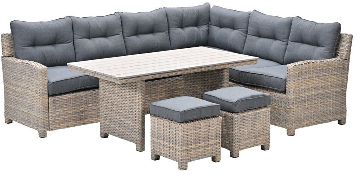 seagull lounge diningset 5 delig rechts vintage willow