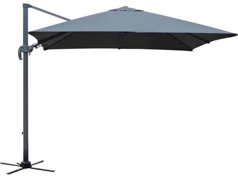 SenS-Line - Borneo Parasol 3 X 3m Grijs - Grijs