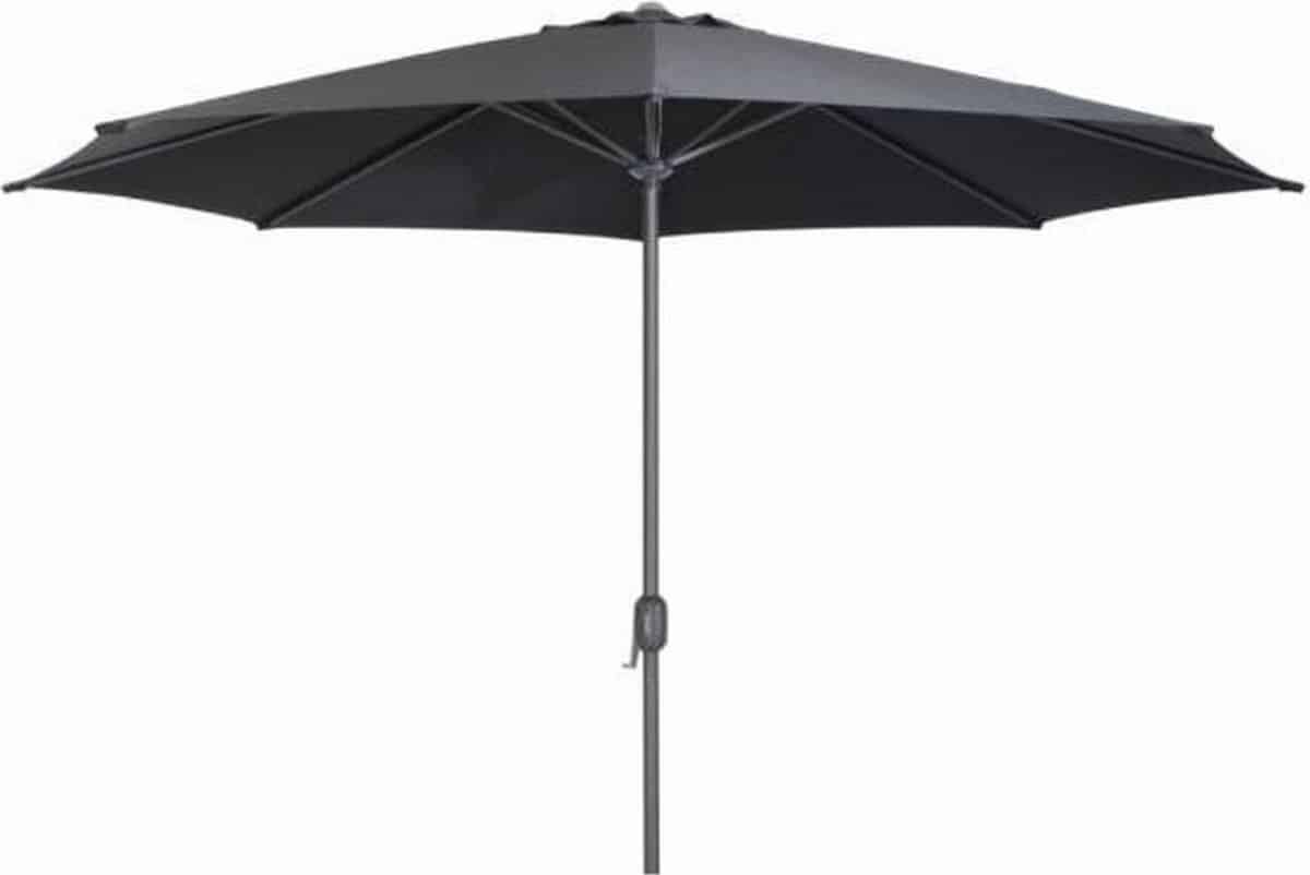 sens line salou parasol black Ø300 cm zwart