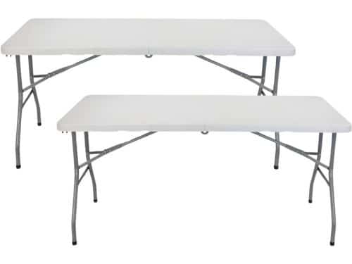 Set van 2 Rechthoekige Klaptafels 150 cm - Tuin