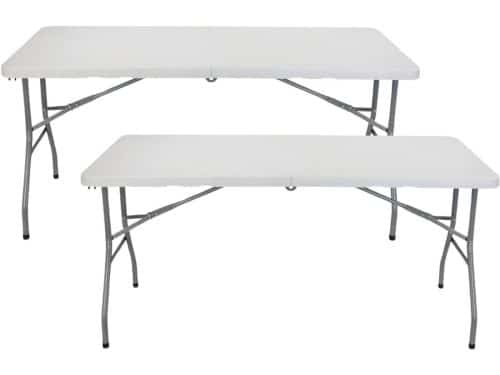 Set van 2 Rechthoekige Klaptafels 150 cm - Tuin
