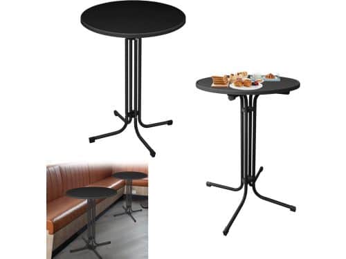 Set van 2 Ronde Klaptafels Ø 80 cm