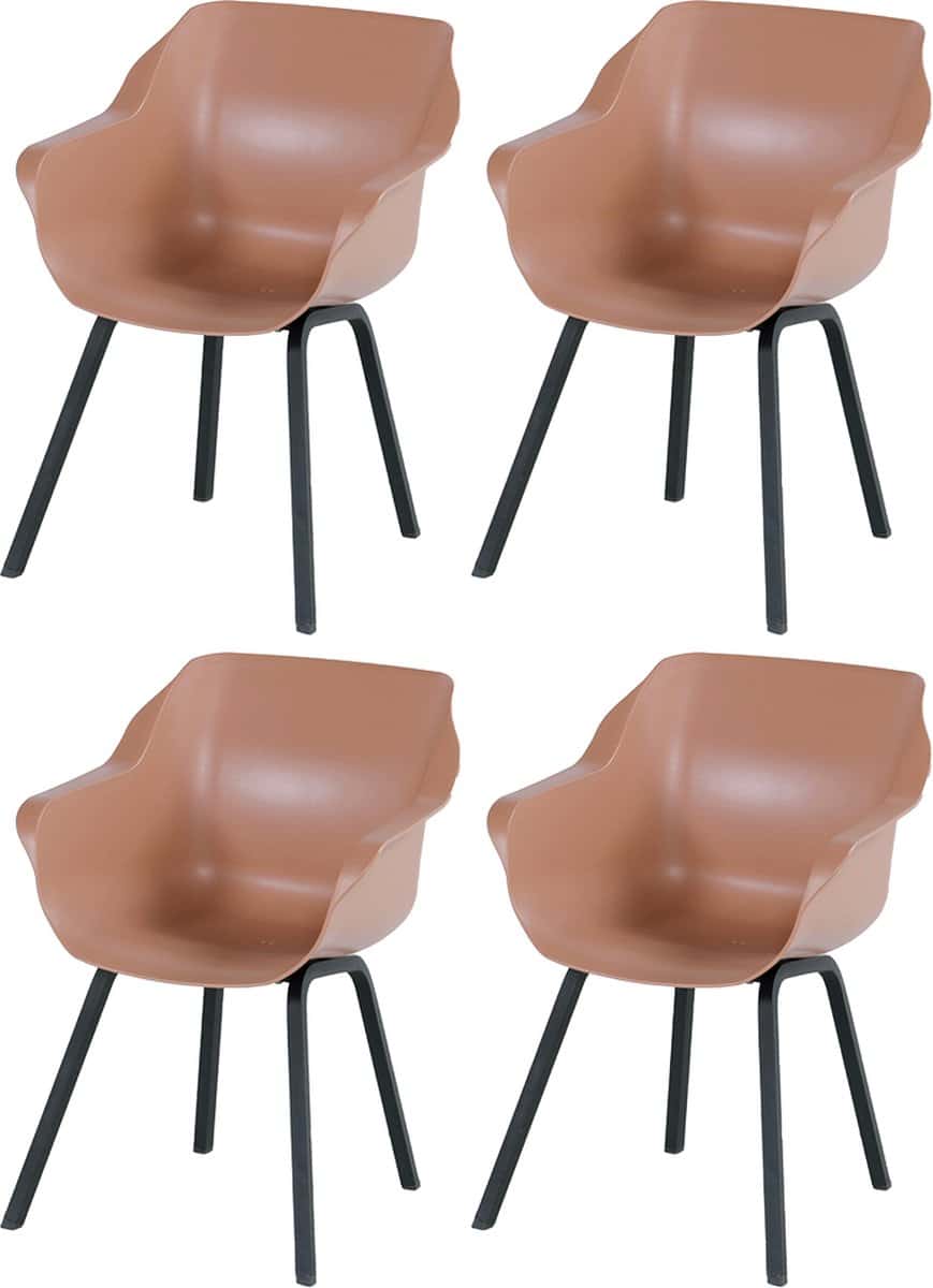 set van 4 hartman sophie element dining armstoel