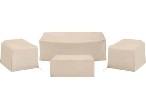 Set van 4 Universele Tuinmeubelhoes - Versterkt Vinyl voor Stoelen