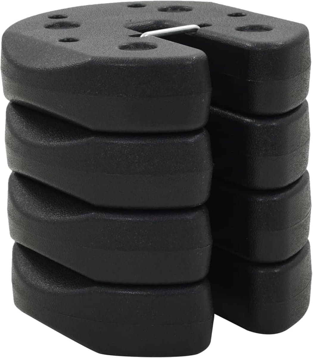 set van 4 zware beton gewichten voor partytent