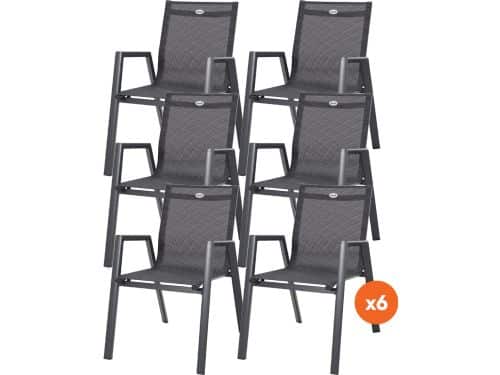 Set van 6 - Hartman Napoli stapelstoel