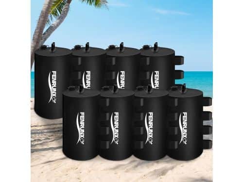 Set van 8 Verzwaringszakken voor Partytent, Luifel en Parasolvoet