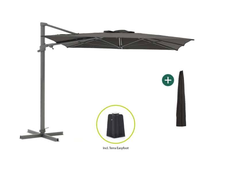 Shadowline Francisco zweefparasol 260x260cm - Laagste prijsgarantie!