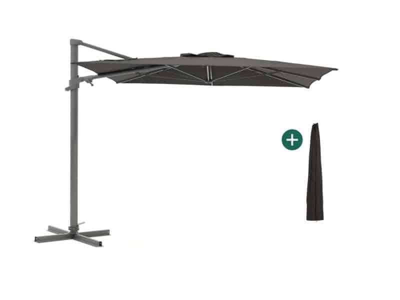 Shadowline Francisco zweefparasol 260x260cm - Laagste prijsgarantie!