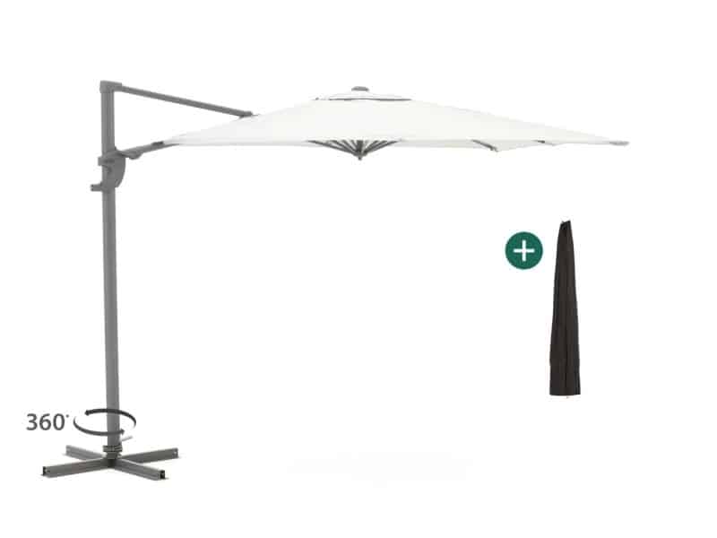Shadowline Francisco zweefparasol 260x260cm - Laagste prijsgarantie!