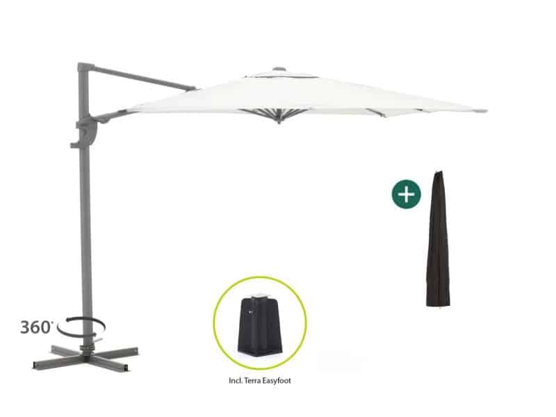 Shadowline Francisco zweefparasol 260x260cm - Laagste prijsgarantie!