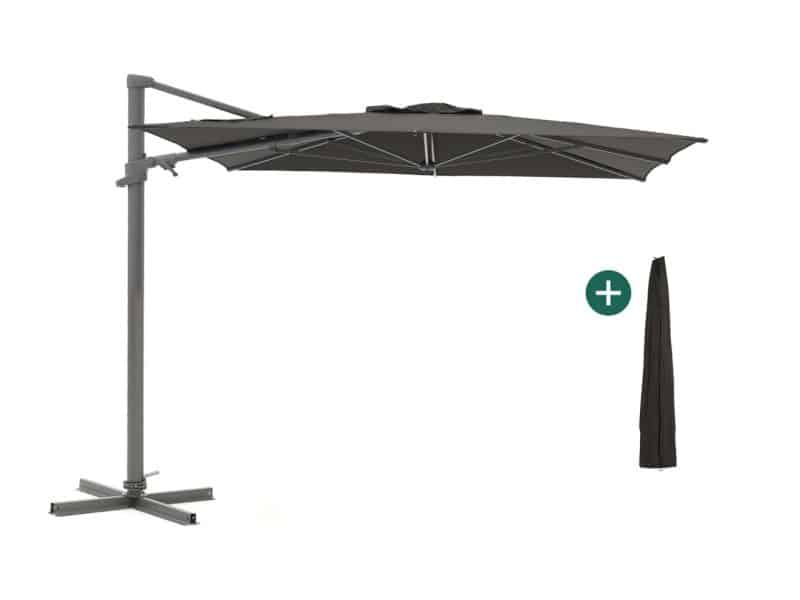 Shadowline Francisco zweefparasol 300x300cm - Laagste prijsgarantie!