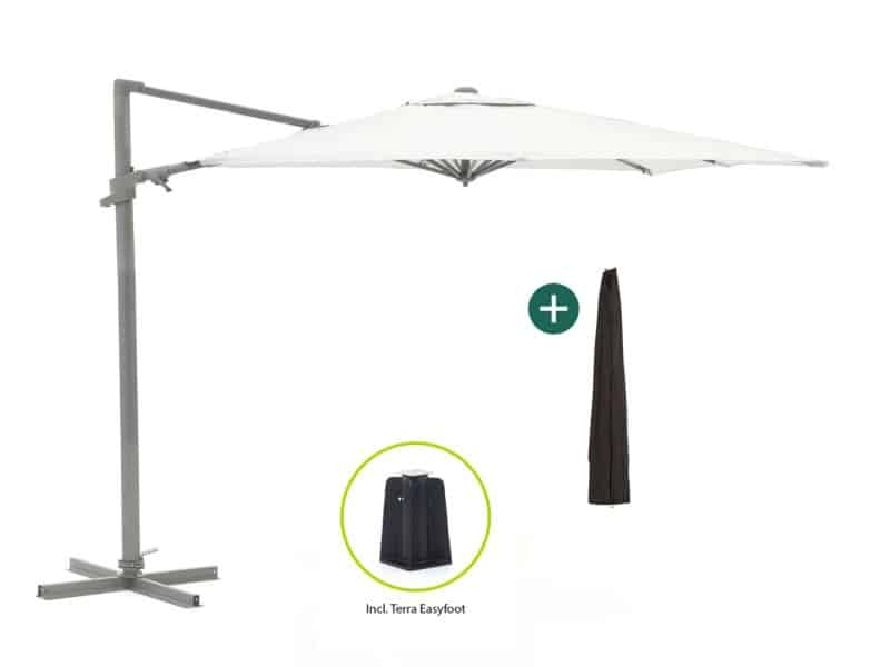 Shadowline Francisco zweefparasol 300x300cm - Laagste prijsgarantie!