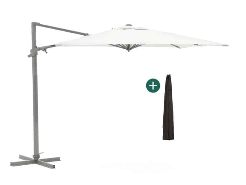 Shadowline Francisco zweefparasol 300x300cm - Laagste prijsgarantie!